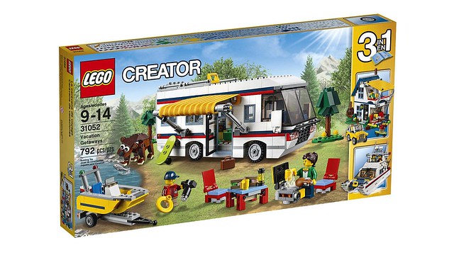 Nouveautés LEGO Creator Vacation Getaways (31052) box