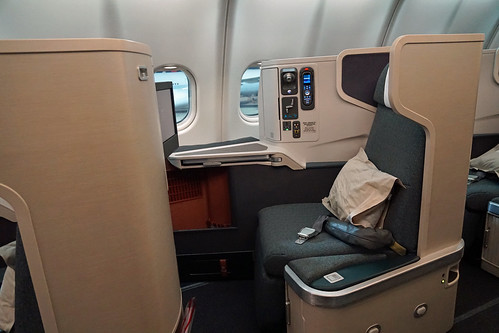 Cathay Pacific Business Class Seat
