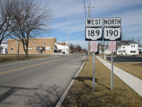 ohio state route shield sign 189 190