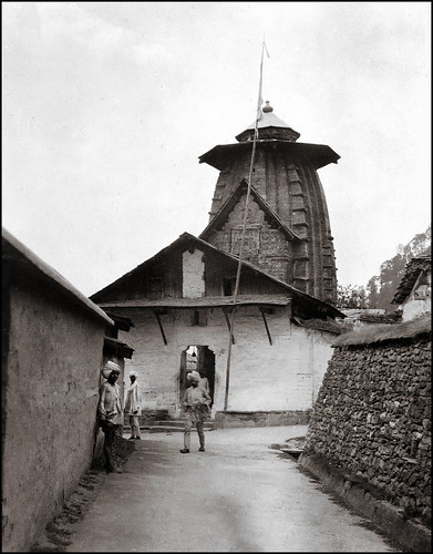 india vintage temple hindu himachalpradesh chamba laxminarayan