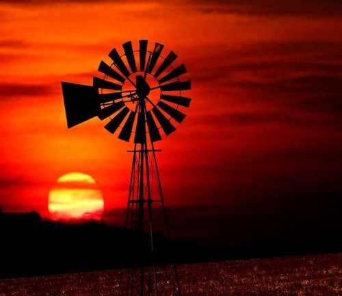 life sunset water windmill silhouette outdoors farming dreamcatcherphotos