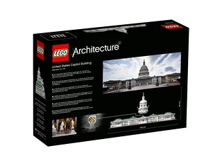 LEGO Architecture 21030 United States Capitol Building back