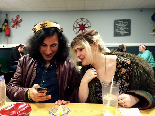 Anthony and Rachel at Rick's Cafe (January 28 2015)