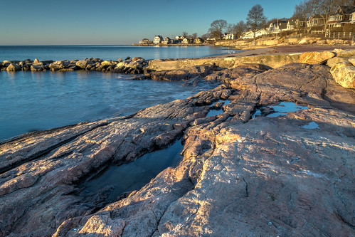 ocean longexposure morning trees winter sky seascape tree beach water sunrise geotagged nikon unitedstates connecticut cottage newengland hdr westbrook nikond5300