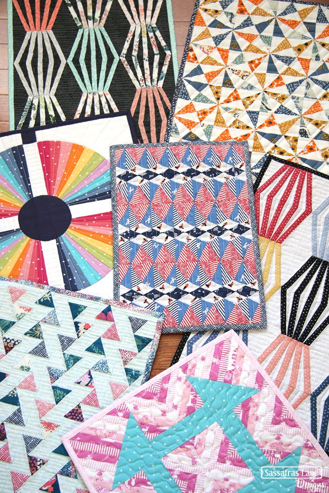 Mini Quilts in Dear Stella Fabrics