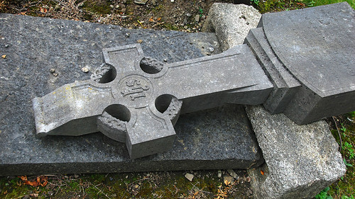 Glasnevin, a historical Victorian Cemetery in Dublin, Ireland
