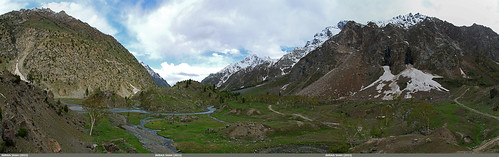 road trees pakistan sky panorama snow mountains building ice water clouds canon landscape geotagged rocks stream wide structures tags location elements vegetation greenery tamron cloudscapes gilgit naltar gilgitbaltistan imranshah canoneos70d gilgit2 tamronsp1750mmf28dillvc