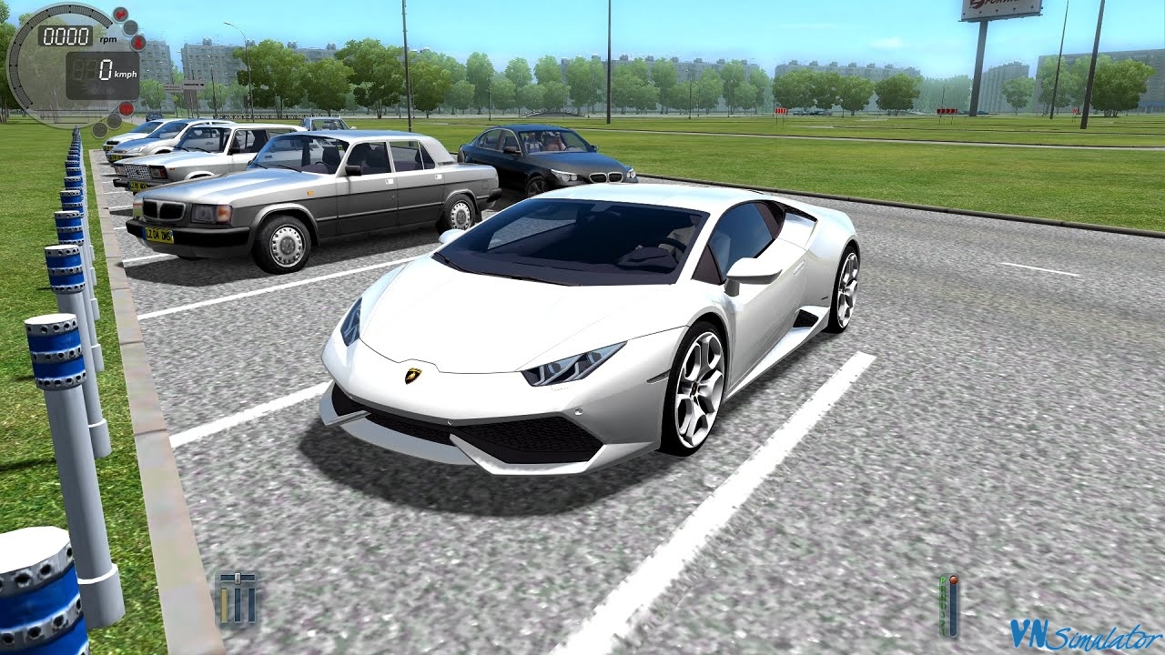 ETS 2 Lamborghini Huracan Real Engine 136x v 10 überarbeitet Other Mod  für Eurotruck Simulator 2