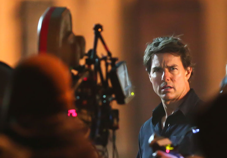 Tom Cruise Film Set