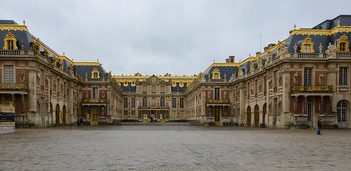 Façade of the Château de Versailles
