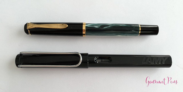 Review Pelikan Tradition Series M200 Green Marble Fountain Pen @Goldspot (16)
