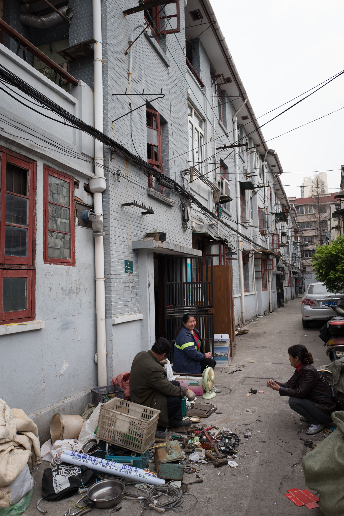 位於上海多倫路名人街附近的傳統小區，美到不行的小弄堂