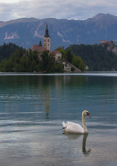 Evening on Lake Bled
