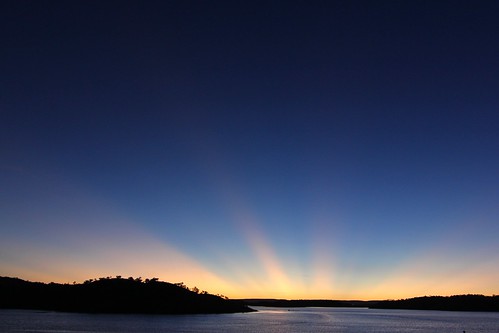 Sunset Lake Rays