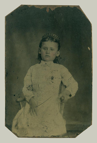 Tintype young girl