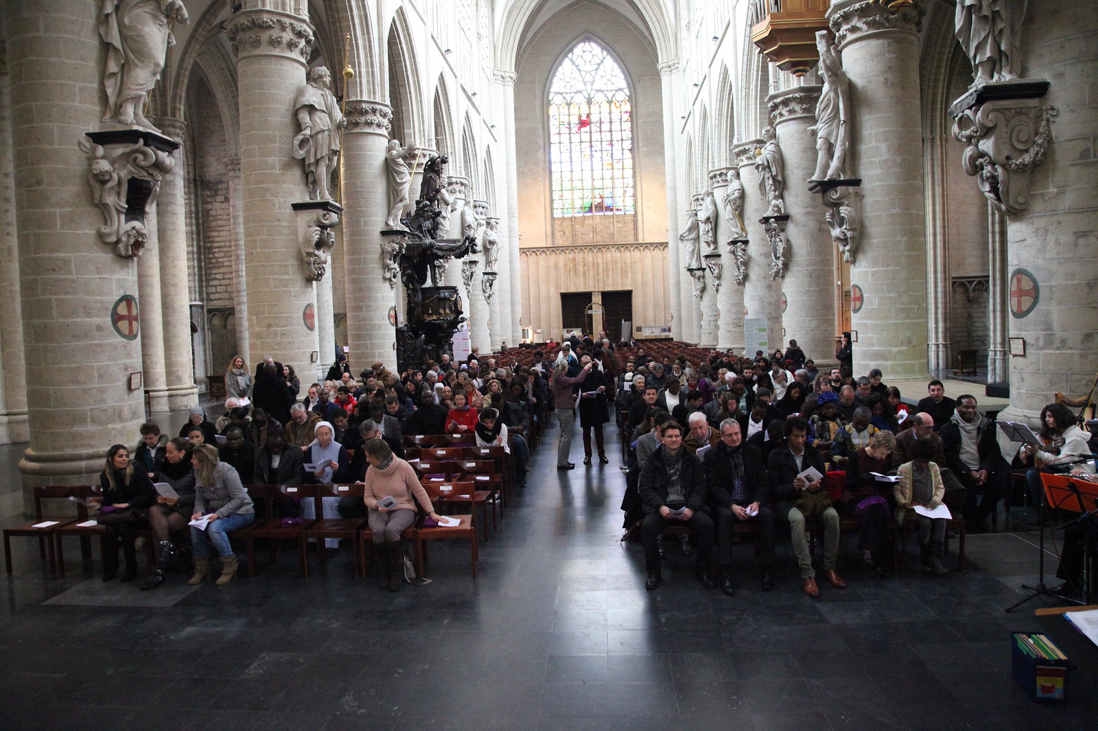 14/2/16: Appel décisif à Bruxelles (cathédrale)