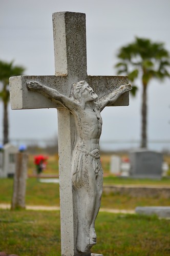 cemetery texas cross tx headstone jesus palmtree delrio westlawncemetery