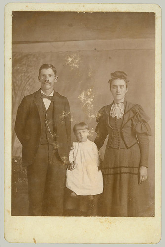 Family cabinet card