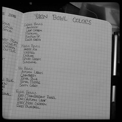 #planwithmechallenge Day 22: Lists & Where I do keep a lot of lists. Lists of upcoming yarn club ideas and notes on colorways (which I won't photograph, because "spoilers, sweetie.")... lists of people who've signed up for a recurring soap shipment and w