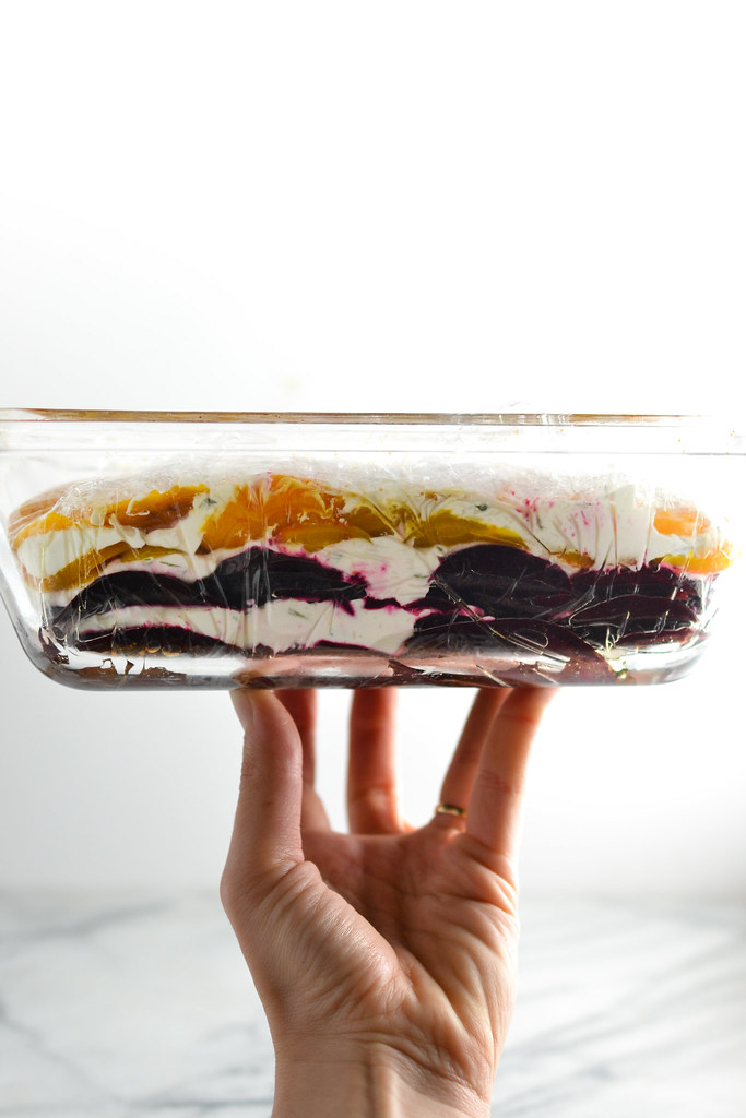 Rainbow Beet Terrine with Goat Cheese | Things I Made Today