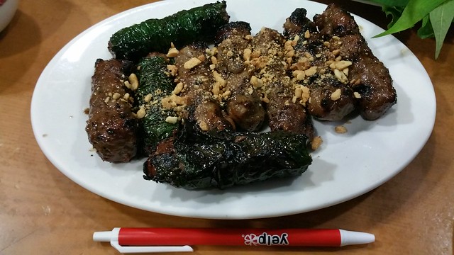 2016-Mar-3 Song Huong - Beef 7 Ways - sausages