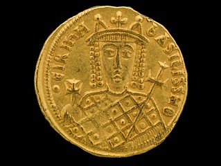 Empress Irene, Solidus coin, Constantinople, 792 – 802