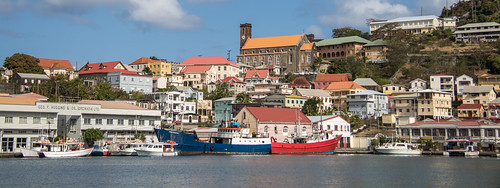 church port boats harbour ships stgeorges grenada caribbean saintgeorge saintgeorges carenage
