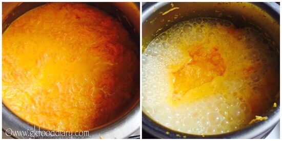 Carrot Halwa Recipe for Toddlers and Kids - step 4