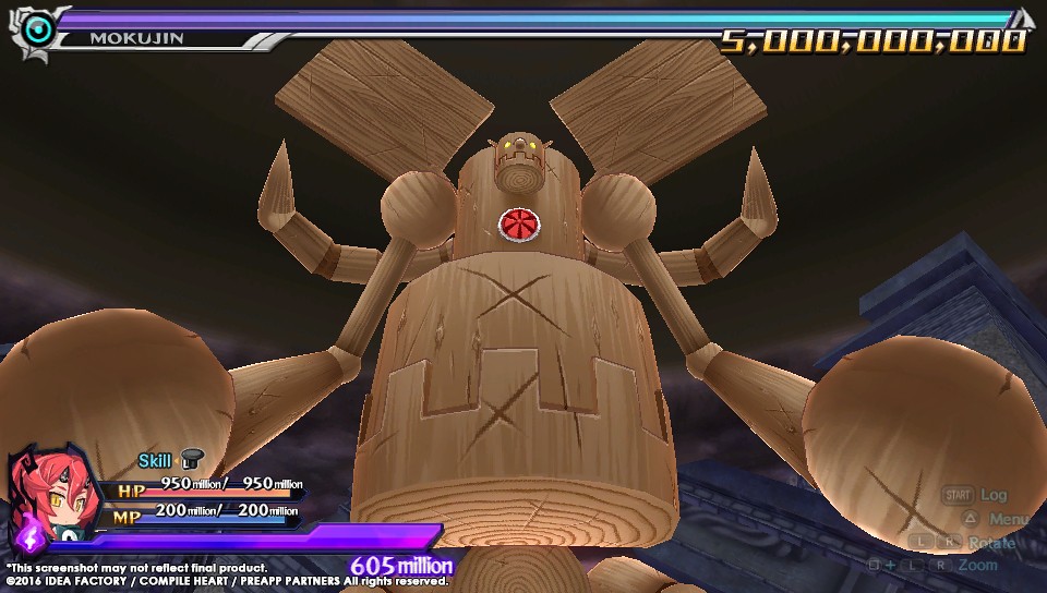 Trillion: God of Destruction on PS Vita