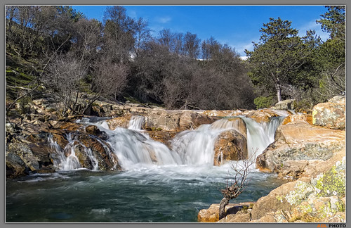 madrid parque españa water rio river waterfall stones silk sierra nacional seda guadarrama pedriza piedras manzanares
