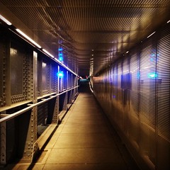 Metal & lights #industrial #yyc #underthebridge #tunnels