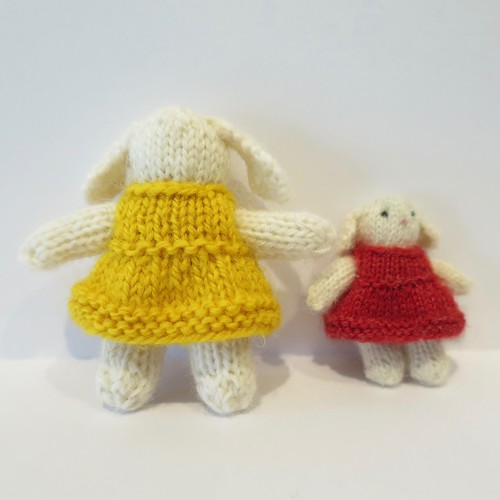 Iron Craft '15 Challenge 5 - Tiny Knit Bunny Couple