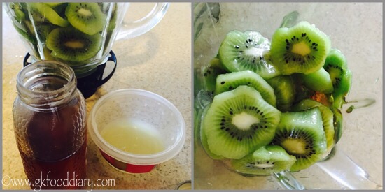 Kiwi Sorbet Recipe for Toddlers and Kids - step 2