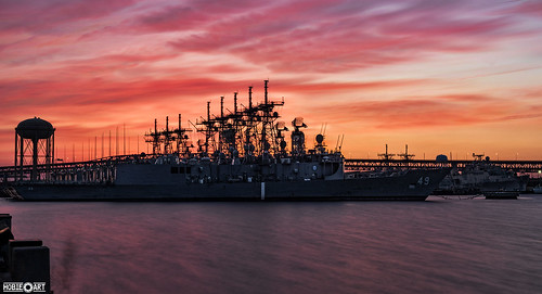 sunset sky philadelphia colors clouds yard boats nikon long exposure pennsylvania ships navy d750 philly naval
