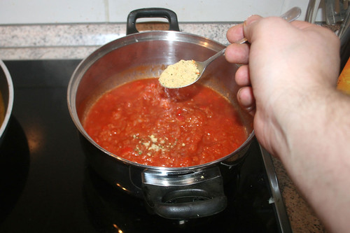 37 - Gemüsebrühe einrühren / Stir in instant vegetable broth