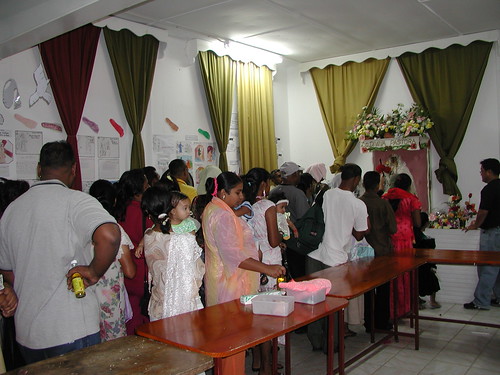 Good Friday, Christians in Trinidad and Tobago share Church with Hindu