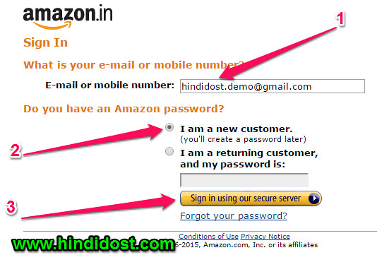Amazon Affiliate New Customer Login
