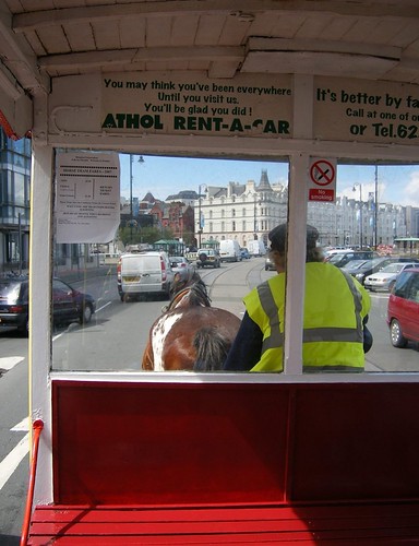 View from a horse tram