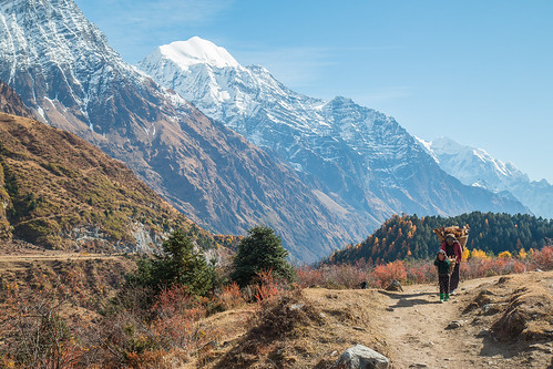 nepal mountain himalaya westernregion shringi manaslucircuit mountainkingdoms samagaun