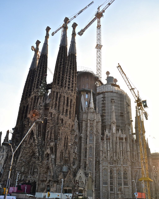 La Sagrada Familia by Gaudi Barcelona Spain