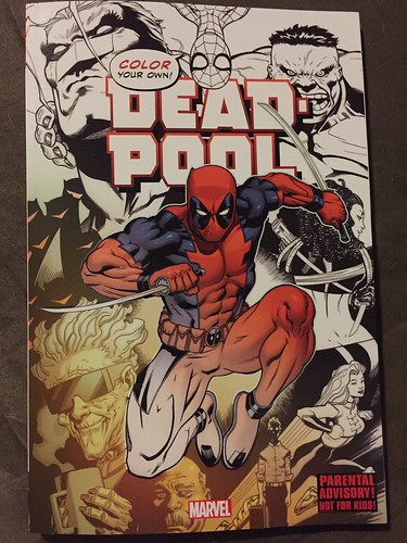 Deadpool Coloring book