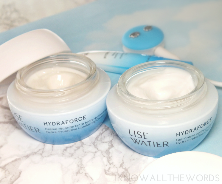 Lise Watier Hydraforce Hydra-Protective comforting cream and gel-cream (2)