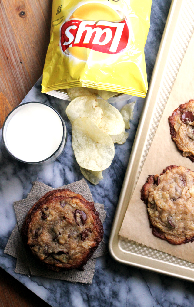 Chocolate Chip and Potato Chip Cookies
