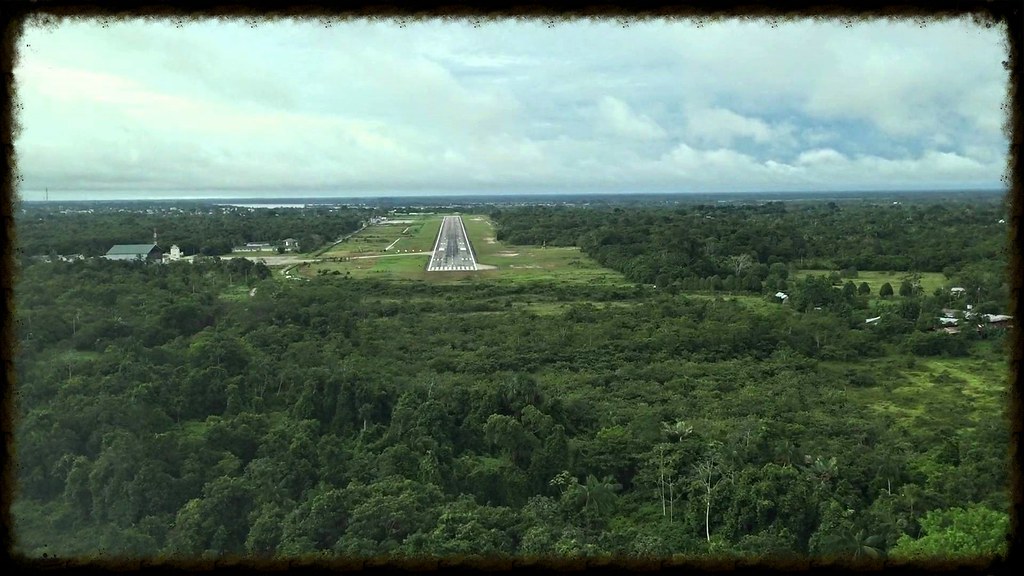 Colombia leticia airport--isolated