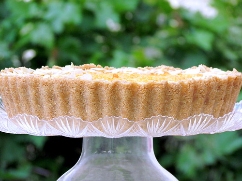 Almond Ice Cream Cake