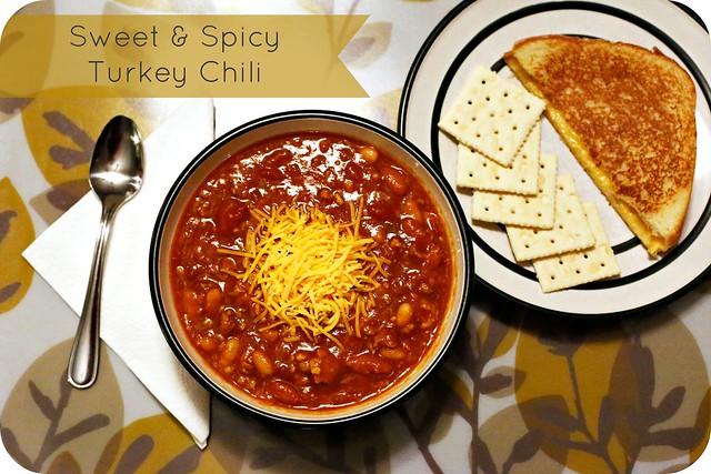 Sweet & Spicy Turkey Chili