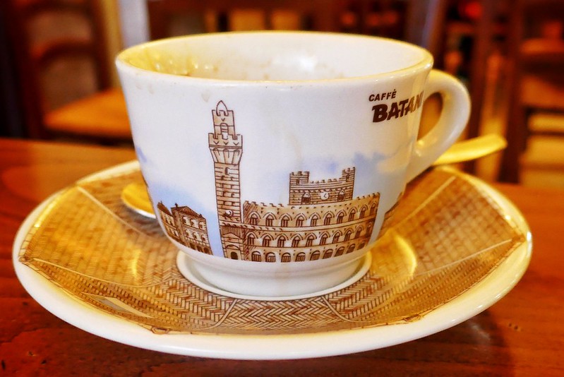 Coffee in Siena, Italy