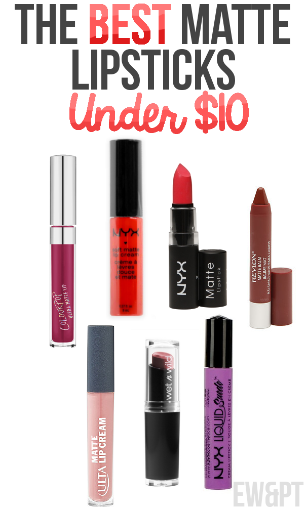 BEST Inexpensive Matte Lipsticks & Lip Colors // eyeliner wings & pretty things