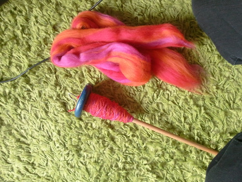 Keep calm and spin some yarn.