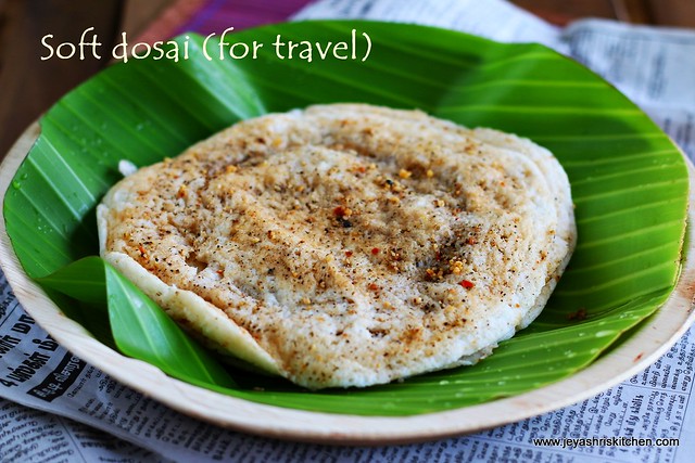 dosa for travel